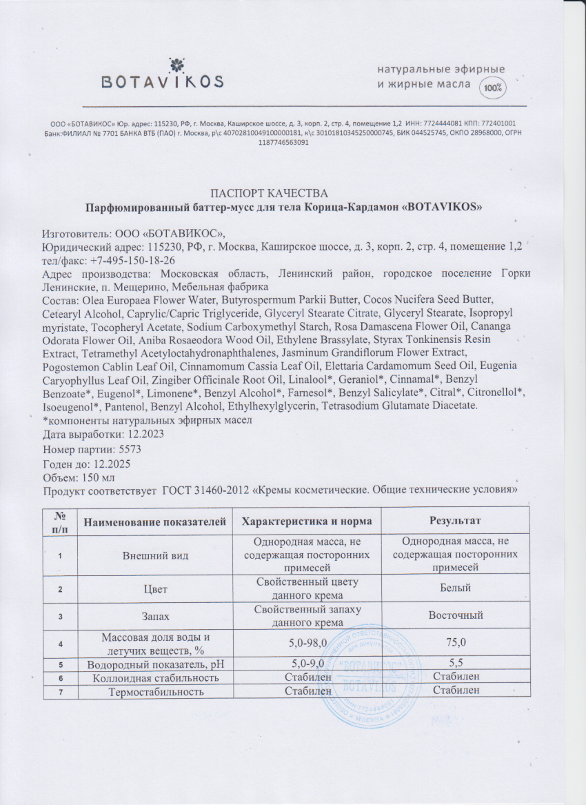 Паспорт №122023